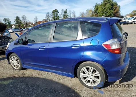 2009 Honda Fit Sport из США, поврежденный, VIN JHMGE88449S070705